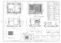 TOTO TYB4012GAN 取扱説明書 商品図面 施工説明書 三乾王 浴室換気暖房乾燥機 2室換気 100V 商品図面1