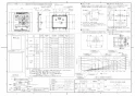 TOTO TYB4013GAN 取扱説明書 商品図面 施工説明書 三乾王 浴室換気暖房乾燥機 3室換気 100V 商品図面2