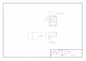 TOTO UGA493R 石けん受け(Sｻｲｽﾞ専用) 商品図面 石けん受け(Sｻｲｽﾞ専用) 商品図面1