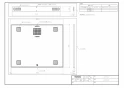 TOTO UGA519B 取扱説明書 商品図面 施工説明書 バックパネル 商品図面1