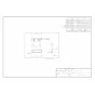 TOTO UYC08L トイレキャビネット取扱説明書 商品図面 施工説明書 フロア収納キャビネット(埋込タイプ) 商品図面1