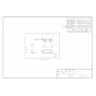 TOTO UYC08R トイレキャビネット取扱説明書 商品図面 施工説明書 フロア収納キャビネット(埋込タイプ) 商品図面1