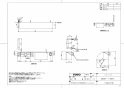 TOTO YHBS203FBR#EL 取扱説明書 商品図面 施工説明書 ハンドグリップ 商品図面1