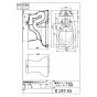 TOTO C150ES 商品図面 腰掛式タンク密結形便器 商品図面1