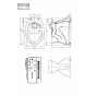 TOTO C21S 商品図面 腰掛便器 商品図面1
