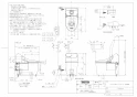 TOTO CES9251M#NW1 商品図面 施工説明書 パブリック向け ウォシュレット一体形便器 商品図面1