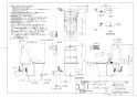 TOTO CES9314PXL GG-800 ウォシュレット一体型便器 取扱説明書 商品図面 施工説明書 分解図 GG-800 ウォシュレット一体型便器  商品図面2