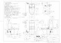 TOTO CES9315PX#NW1 商品図面 施工説明書 TOTO GG-800 ウォシュレット一体型便器 GG1-800 商品図面2