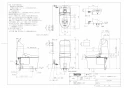 TOTO CES9325M#NW1 商品図面 施工説明書 TOTO GG-800 ウォシュレット一体型便器 GG2-800 商品図面1