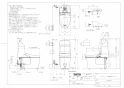 CES9325P 商品図面 施工説明書 TOTO GG-800 ウォシュレット一体型便器 GG2-800 商品図面1