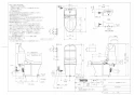 TOTO CES9325PX GG-800 ウォシュレット一体型便器商品図面 施工説明書 GG-800 ウォシュレット一体型便器 商品図面1