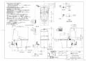 TOTO CES9334PXL GG-800 ウォシュレット一体型便器 取扱説明書 商品図面 施工説明書 分解図 GG-800 ウォシュレット一体型便器  商品図面2