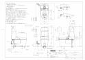 TOTO CES9335M GG-800 ウォシュレット一体型便器 商品図面 施工説明書 GG-800 ウォシュレット一体型便器  商品図面1