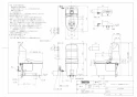 TOTO CES9335MR TOTO GG-800 ウォシュレット一体型便器 取扱説明書 商品図面 施工説明書 分解図 TOTO GG-800 ウォシュレット一体型便器  商品図面1