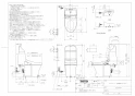 CES9335PX 商品図面 施工説明書 TOTO GG-800 ウォシュレット一体型便器 GG3-800 商品図面1