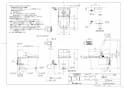 CES9414 取扱説明書 商品図面 施工説明書 分解図 TOTO GG ウォシュレット一体型便器 GG1 商品図面1