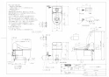 TOTO CES9415M#NW1 商品図面 施工説明書 TOTO GG-800 ウォシュレット一体型便器  商品図面1