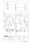 TOTO CES9415M#NW1 商品図面 施工説明書 TOTO GG-800 ウォシュレット一体型便器  商品図面1