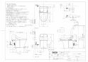 TOTO CES9415PX#NW1 商品図面 施工説明書 TOTO GG-800 ウォシュレット一体型便器  商品図面2