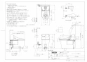 TOTO CES9435M#NW1 商品図面 施工説明書 TOTO GG-800 ウォシュレット一体型便器  商品図面1