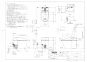 TOTO CES9510P#NW1 取扱説明書 商品図面 施工説明書 分解図 ネオレスト RS1 商品図面1