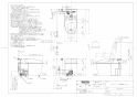 TOTO CES9510PX#NW1 取扱説明書 商品図面 施工説明書 分解図 ネオレスト RS1 商品図面3