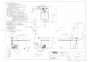 TOTO CES9520PXW#NW1 取扱説明書 商品図面 施工説明書 分解図 ネオレスト RS2 商品図面3