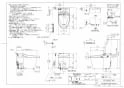TOTO CES9565FWR ネオレストDH1 商品図面 施工説明書 分解図 ネオレストDH1 商品図面1