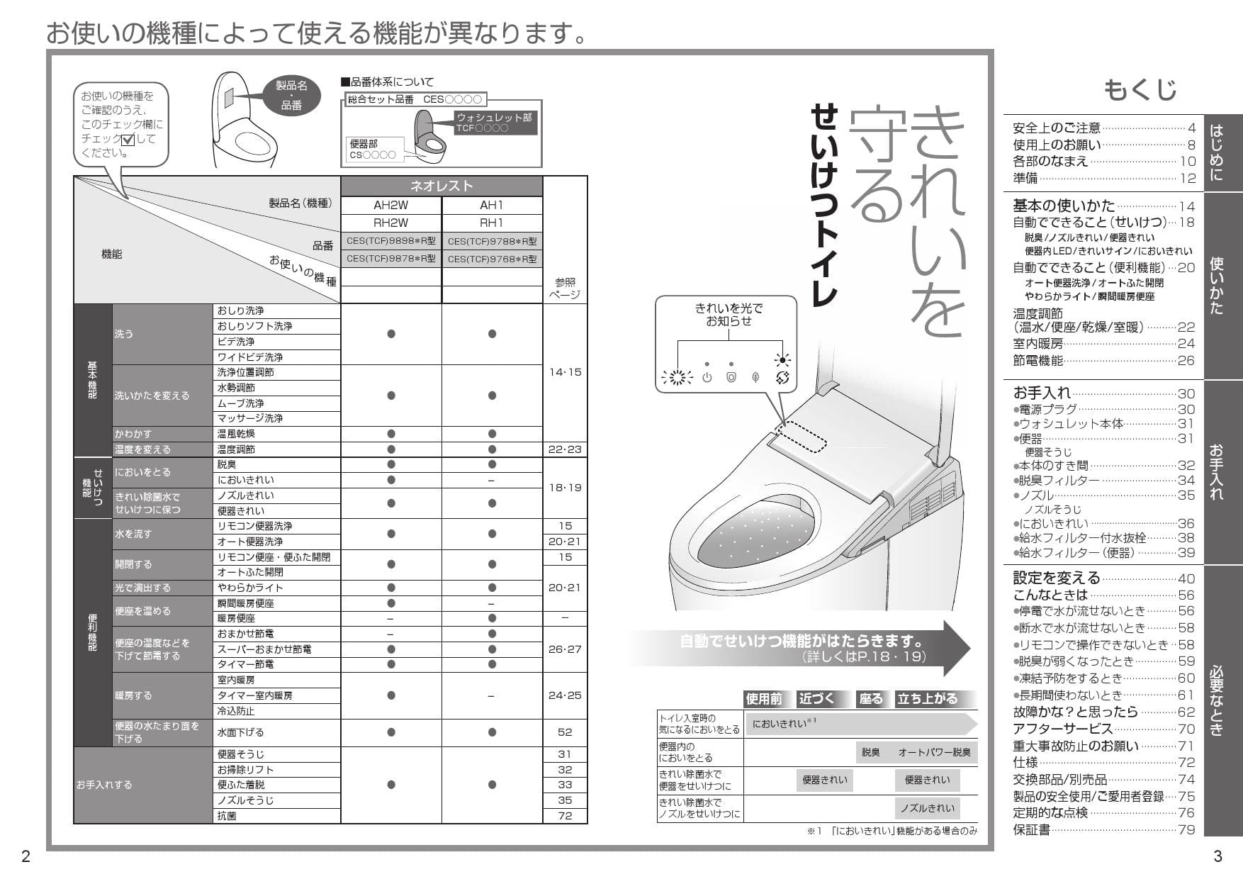 TOTO CES9768PR取扱説明書 商品図面 施工説明書 分解図 | 通販 プロ 