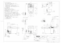 TOTO CES9768PS ネオレストRH1 商品図面 施工説明書 分解図 ネオレストRH1 商品図面1