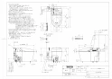 TOTO CES9768PXWS ネオレストRH1 商品図面 施工説明書 分解図 ネオレストRH1 商品図面1