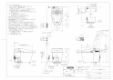 TOTO CES9768S ネオレストRH1 商品図面 施工説明書 分解図 ネオレストRH1 商品図面1