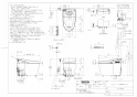 TOTO CES9788FWS#NW1 ネオレストAH1 商品図面 施工説明書 分解図 ネオレストAH1  商品図面1