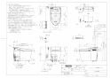 TOTO CES9788MWS#NW1 ネオレストAH1 商品図面 施工説明書 分解図 ネオレストAH1 商品図面1