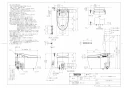 TOTO CES9788PXCB#NW1 商品図面 施工説明書 分解図 ネオレストAH1 スティックリモコンパブリックタイプ 商品図面2