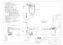 TOTO CES9788PXCB#NW1 商品図面 施工説明書 分解図 ネオレストAH1 スティックリモコンパブリックタイプ 商品図面3