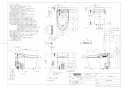 TOTO CES9788PXWS ネオレストAH1 商品図面 施工説明書 分解図 ネオレストAH1 商品図面2