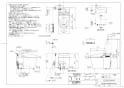 TOTO CES9878MWR ネオレストRH2W 商品図面 施工説明書 分解図 ネオレストRH2W 商品図面1
