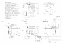 CES9878MWS 商品図面 施工説明書 分解図 ネオレストRH2W タンクレストイレ･便器 商品図面1