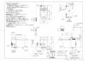TOTO CES9878R ネオレストRH2W 取扱説明書 商品図面 施工説明書 分解図 ネオレストRH2W 商品図面1