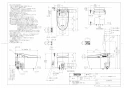 TOTO CES9898PXS#NW1 ネオレストAH2W 商品図面 施工説明書 分解図 ネオレストAH2W 商品図面2