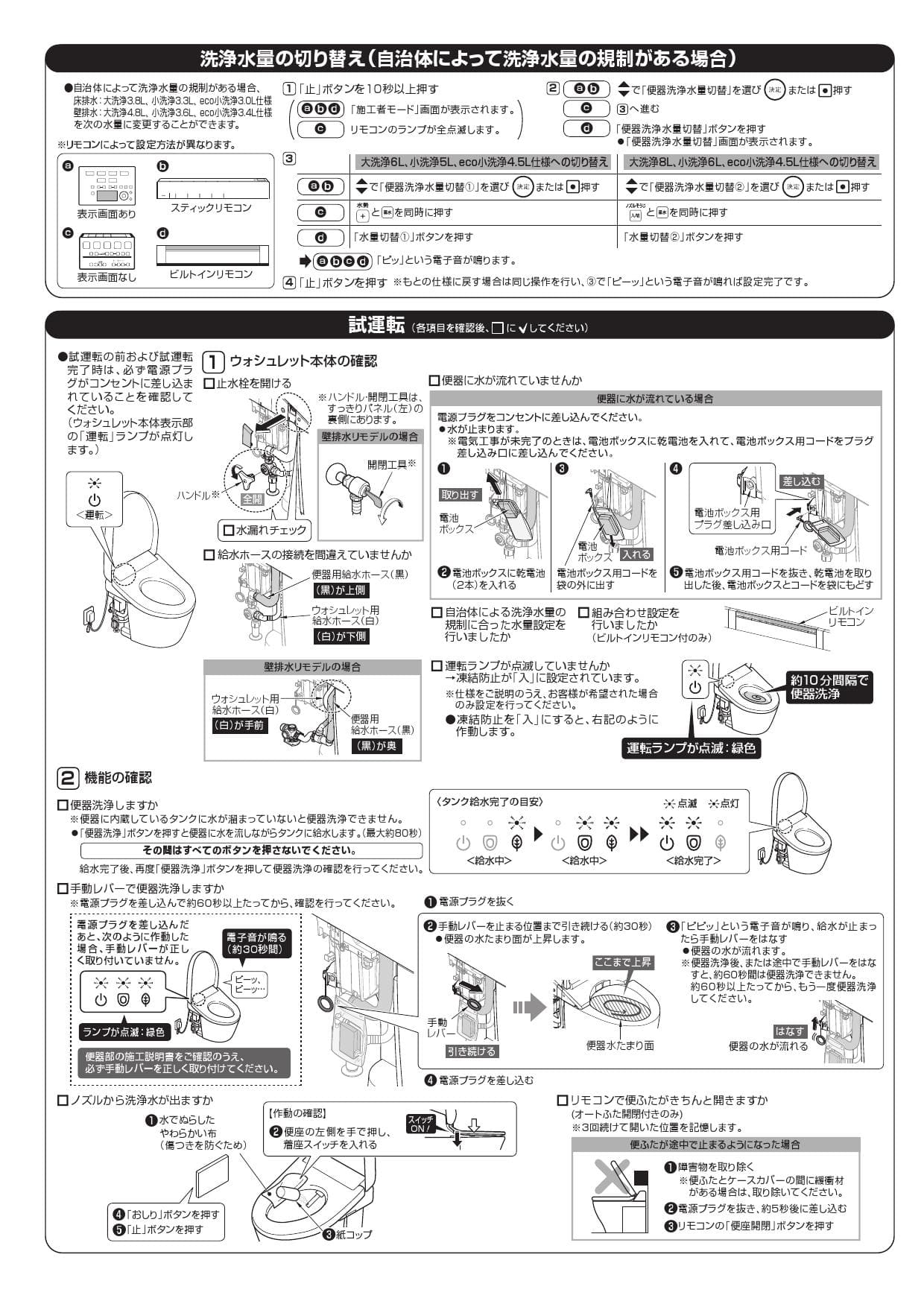 Toto Ces9898pxwr取扱説明書 商品図面 施工説明書 通販 プロストア ダイレクト