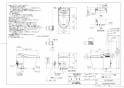TOTO CES9898R ネオレストAH2W 取扱説明書 商品図面 施工説明書 ネオレストAH2W 商品図面1