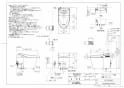 TOTO CES9898R#NW1 ネオレストAH2W 取扱説明書 商品図面 施工説明書 ネオレストAH2W 商品図面1
