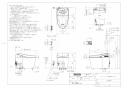 TOTO CES9898S ネオレストAH2W 商品図面 施工説明書 分解図 ネオレストAH2W 商品図面1