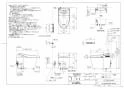 TOTO CES9898WR ネオレストAH2W 取扱説明書 商品図面 施工説明書 ネオレストAH2W 商品図面1