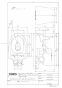 TOTO CFS498B#NW1 取扱説明書 商品図面 施工説明書 パブリックコンパクト便器 フラッシュタンク式 商品図面1