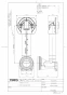 TOTO CFS498BMC#NW1 取扱説明書 商品図面 施工説明書 パブリックコンパクト便器 フラッシュタンク式 商品図面1