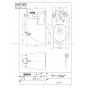 TOTO CS200BP 商品図面 施工説明書 分解図 腰掛式タンク密結形便器 商品図面1
