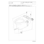 TOTO CS20BP 商品図面 施工説明書 分解図 腰掛式タンク密結形便器 分解図1
